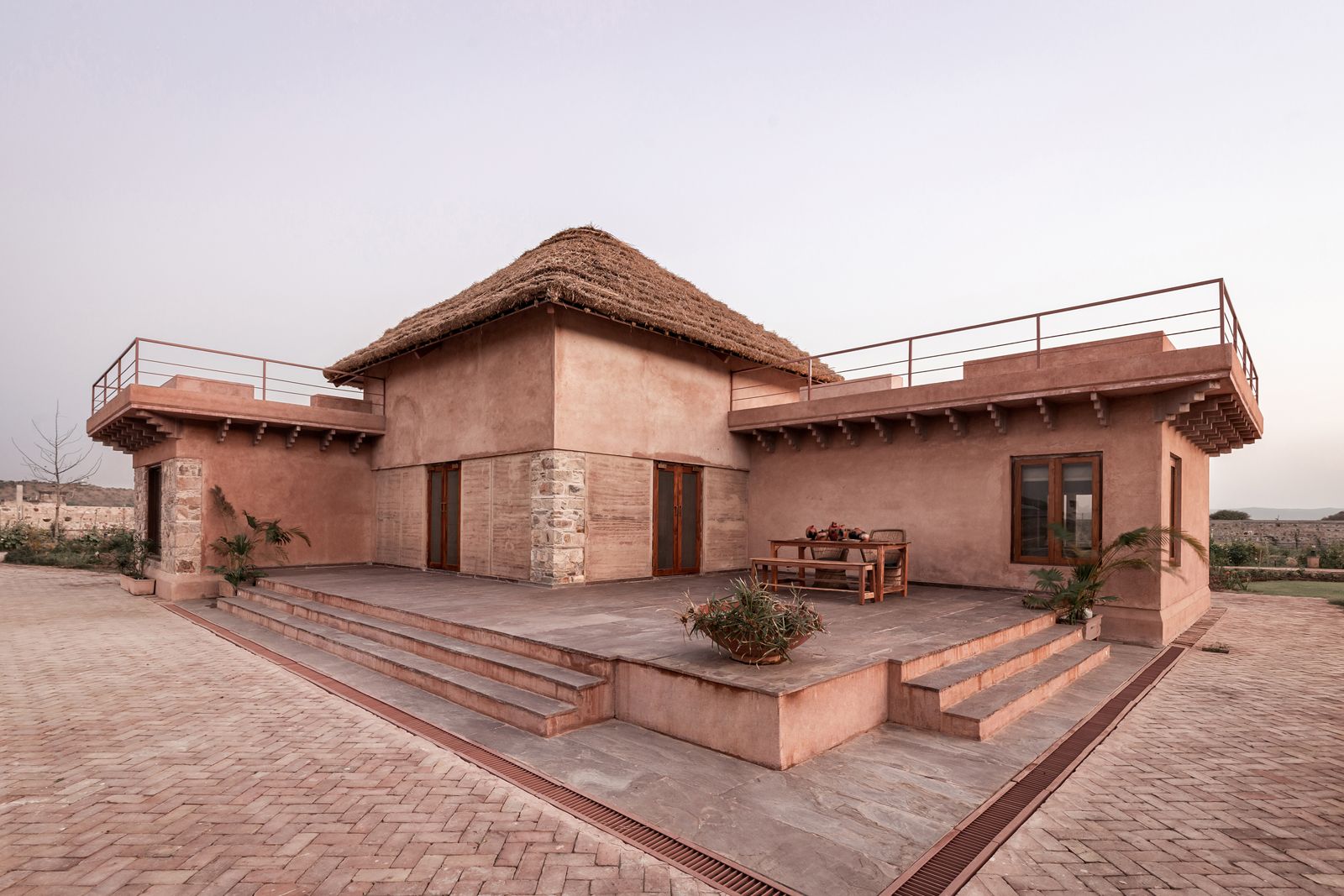 This Natural Mud House In Alwar Is Designed Using Traditional 