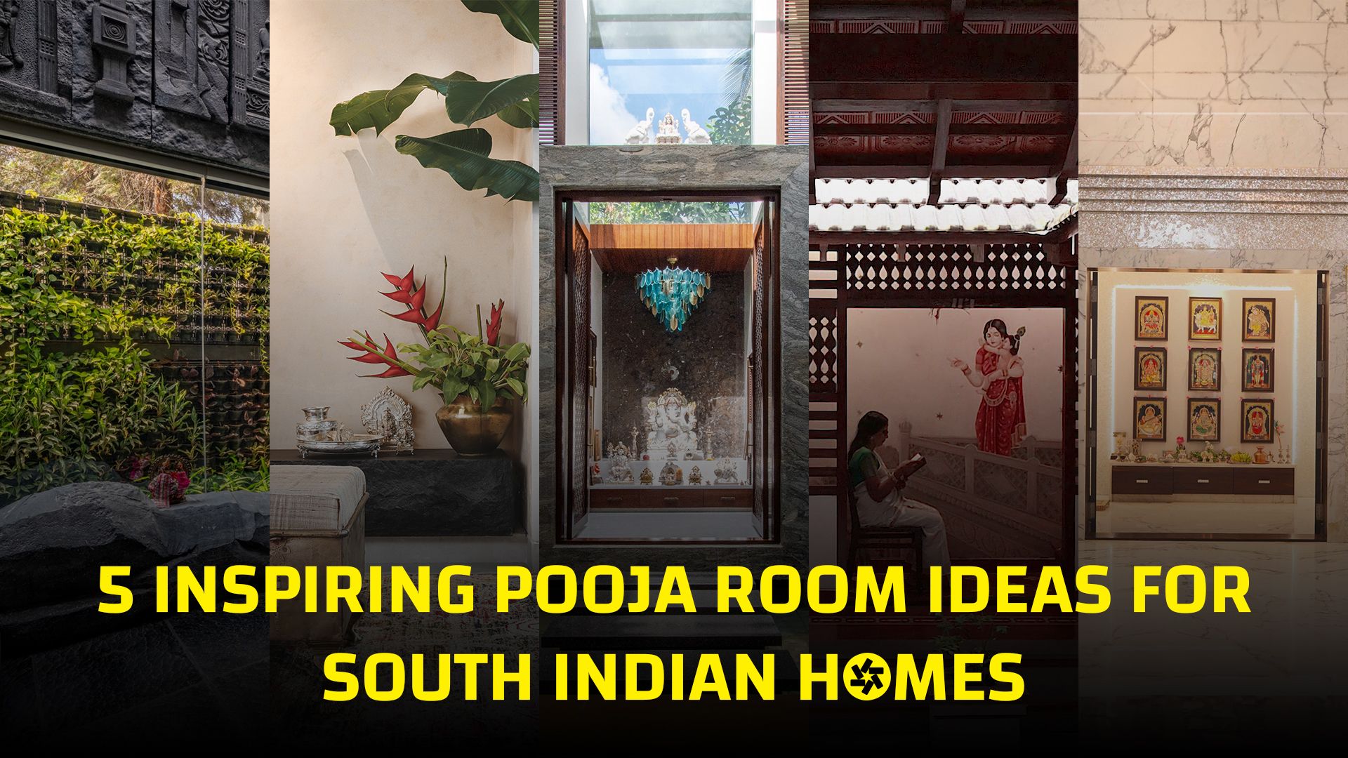 5 Inspiring Pooja Room Ideas For South Indian Homes