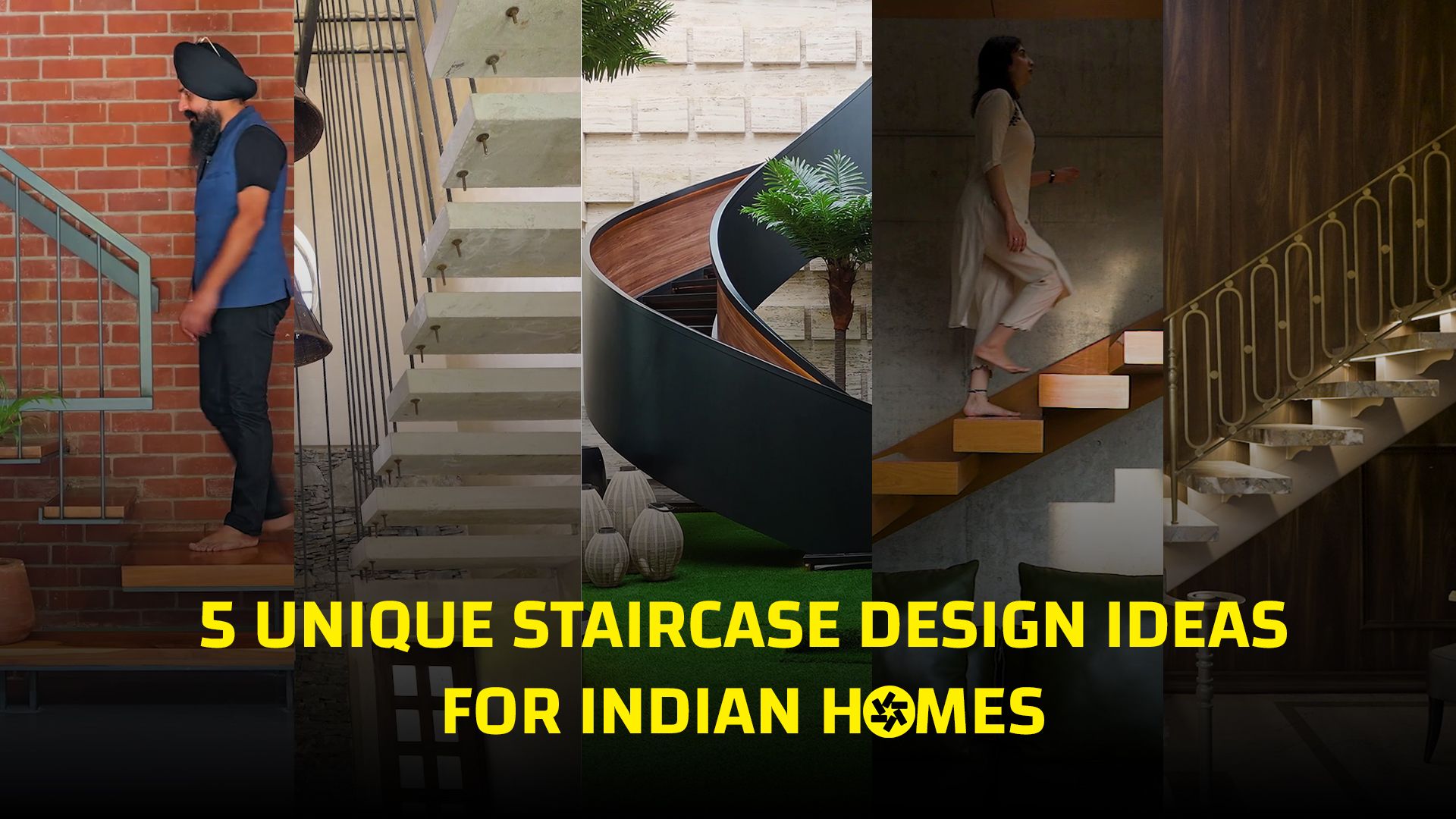 5 Unique Staircase Design Ideas for Indian Homes